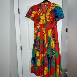 John Rogers Floral Dress